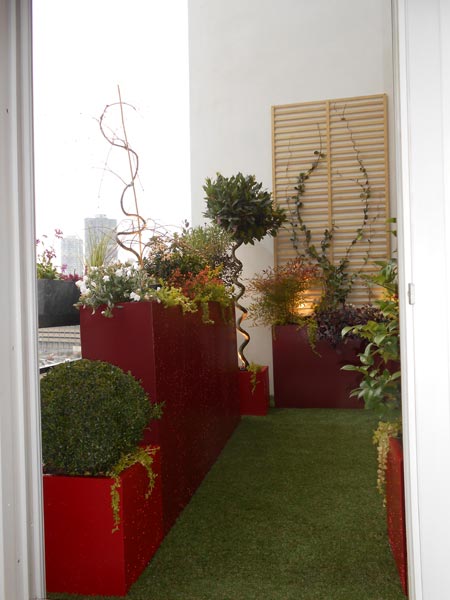 Paysagiste paris: amenagement balcon paris 10, mur végétal malakoff Décor Balcon Parisien